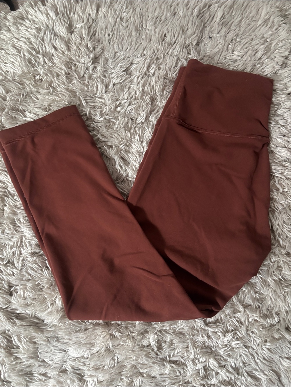 Lululemon wunder train high rise crop